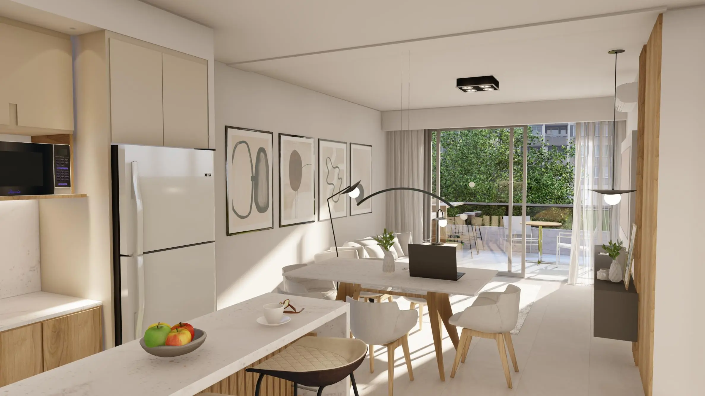 Living comedor