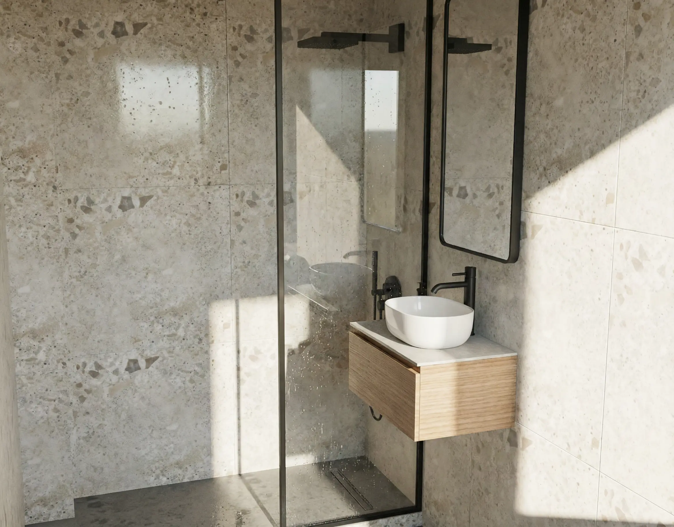 Baño dúplex